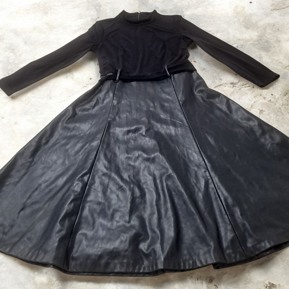 Calvin Klein Black Long Sleeve Dress